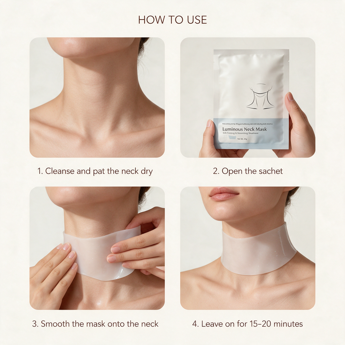 Selune® Collagen Neck Mask