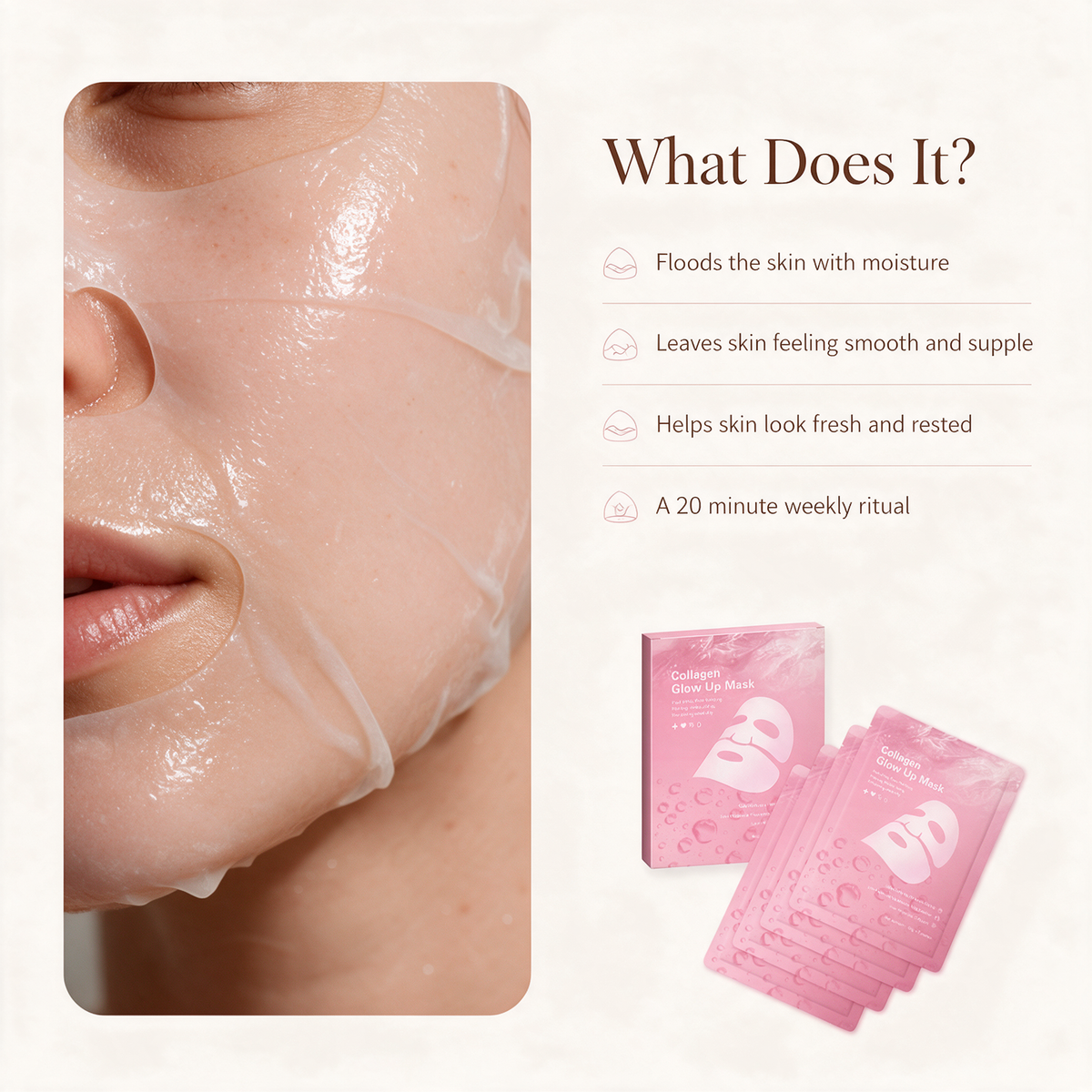 Selune® Collagen Face Mask